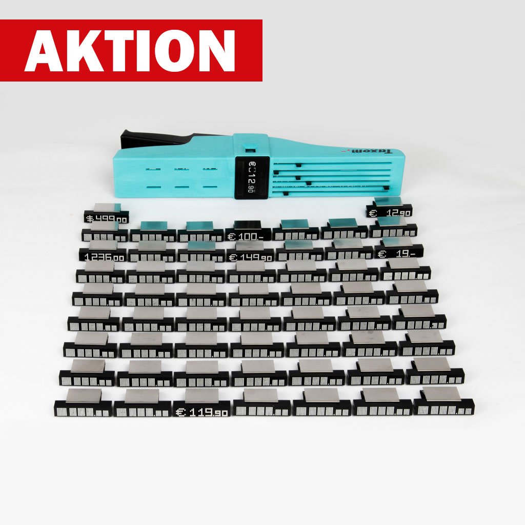 axom 800 startpaket med prismärkare och 60 prismoduler