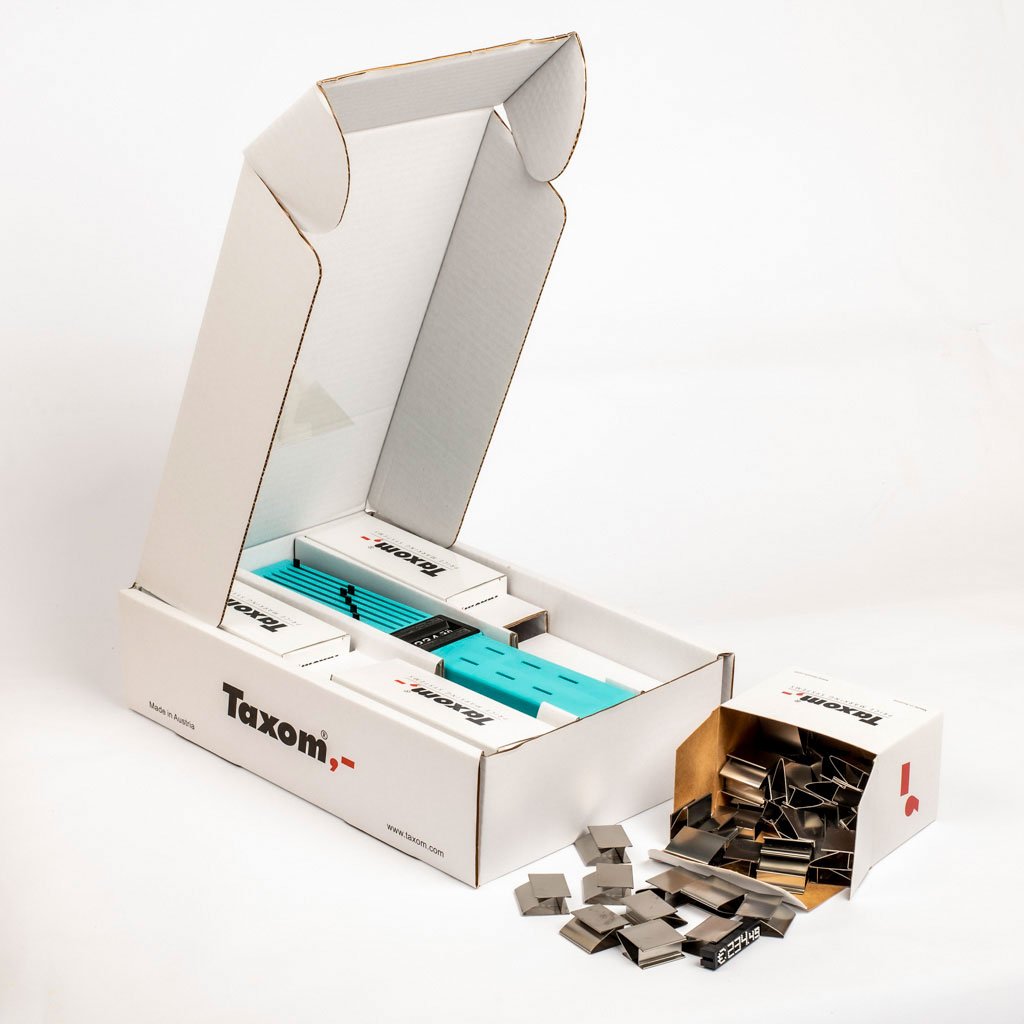 Taxom 800 startpaket med prismärkare och 60 prismoduler