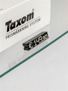 Taxom 800 prismodul närbild siffror 5mm