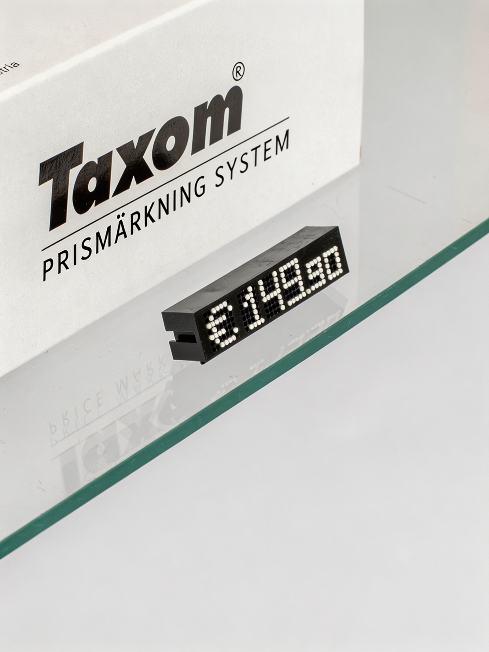 Taxom 800 prismodul närbild siffror 5mm